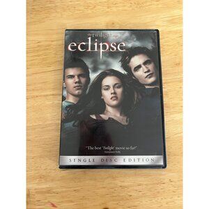 The Twilight Saga Eclipse DVD 2010 Romance Movie Kristen Stewart Pre-Owned